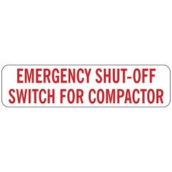 DB-1040 Emergency Shut-Off Switch for Compactor