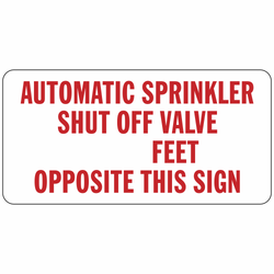 Automatic Sprinkler Shut Off Valve